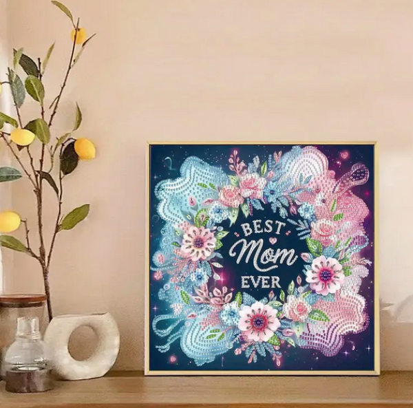 Diamond Painting Blumenbild